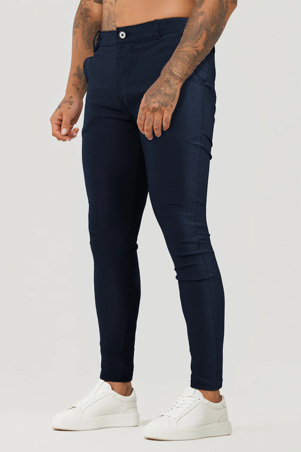 The Leadership Navy Slim-Fit Chinos