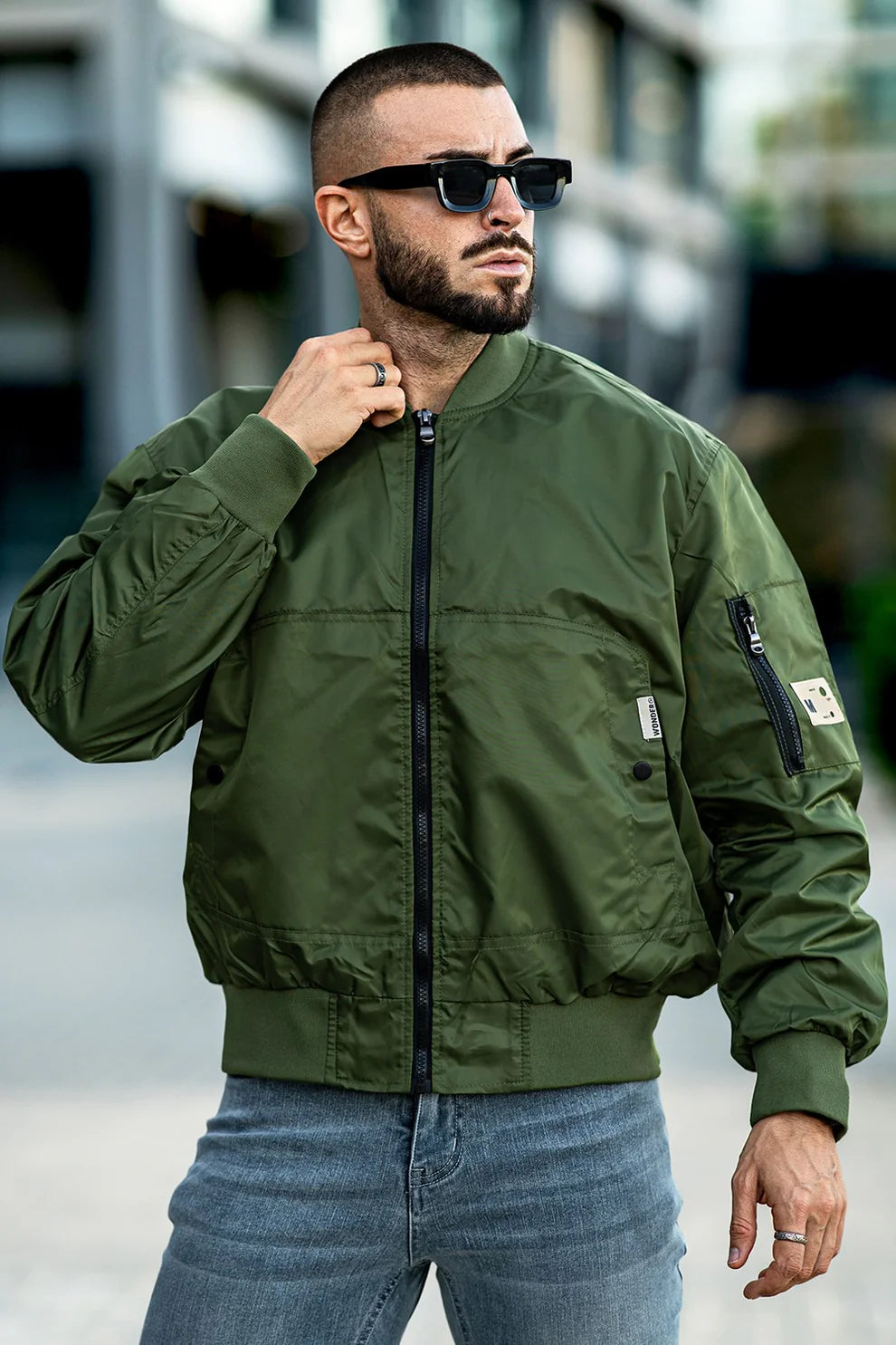 The Leadership Green Lightweight Jacket