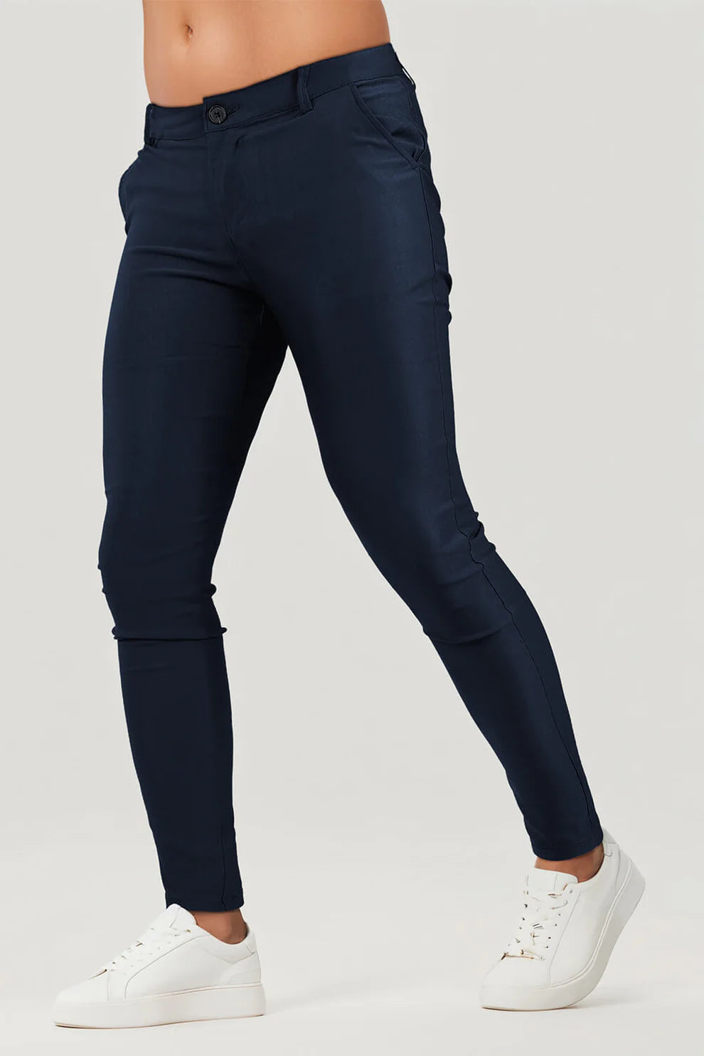 The Leadership Navy Slim-Fit Chinos
