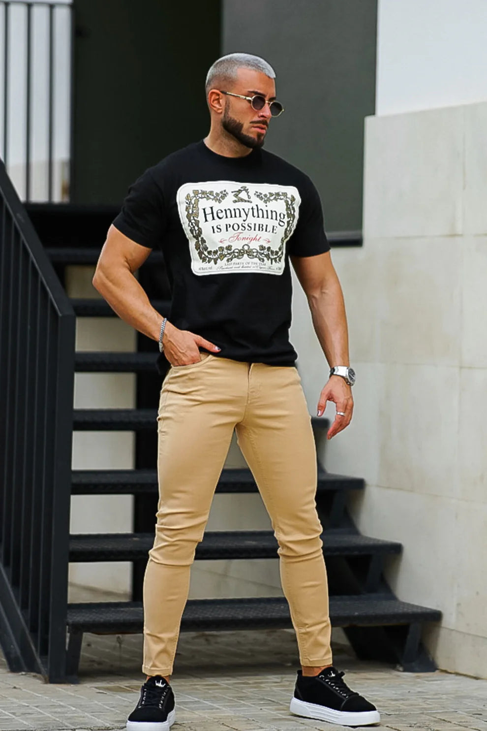 The Leadership Khaki Skinny Stretch Jeans