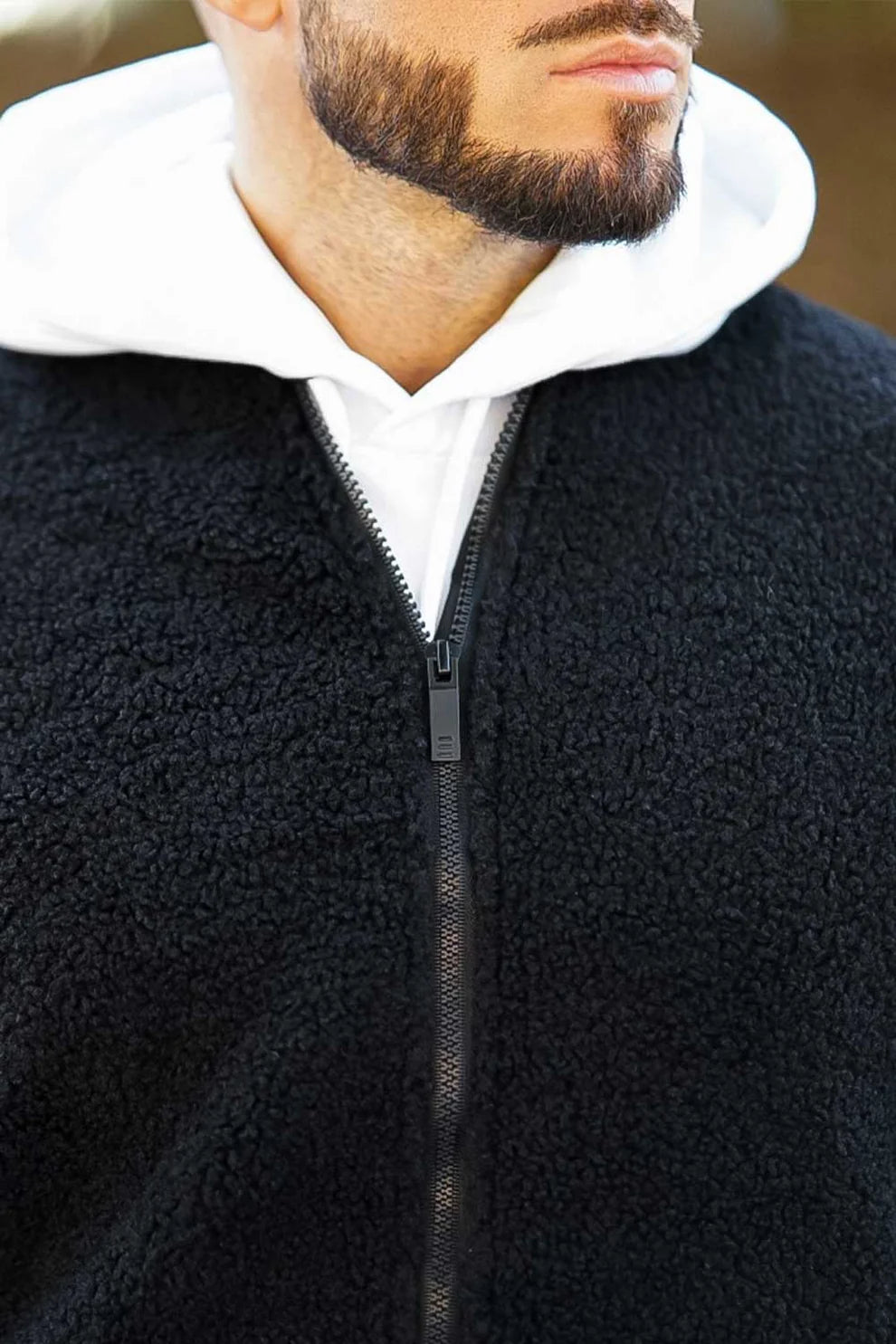 The Leadership Lightweight Black Winter Coat