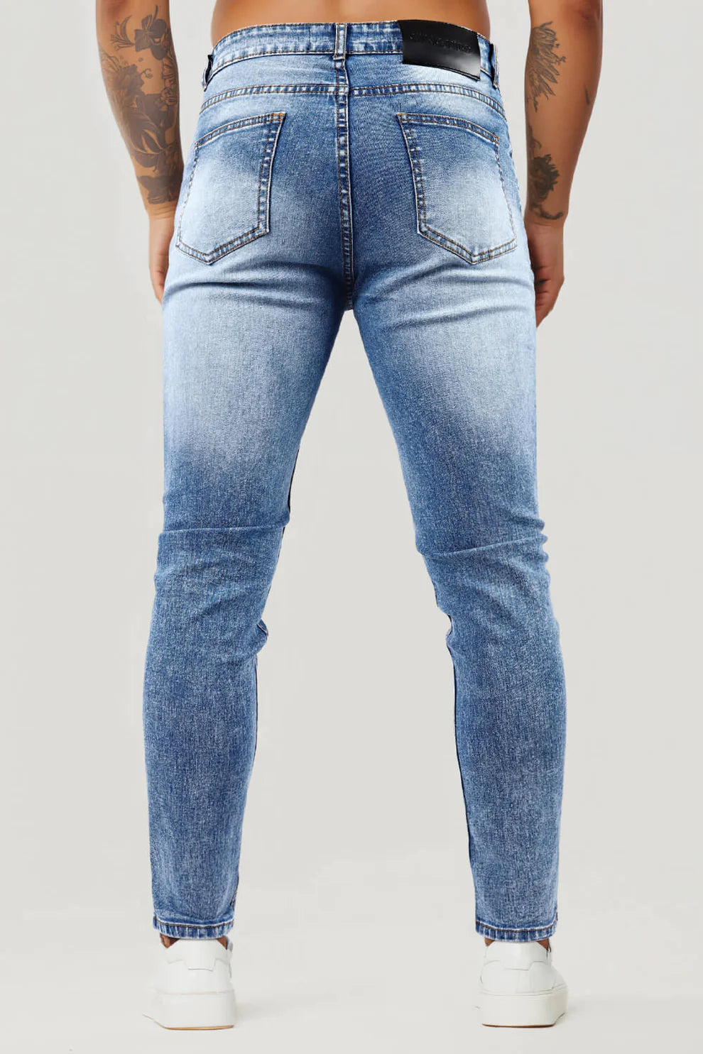 The Leadership Stretch Slim Fit Blue Jeans