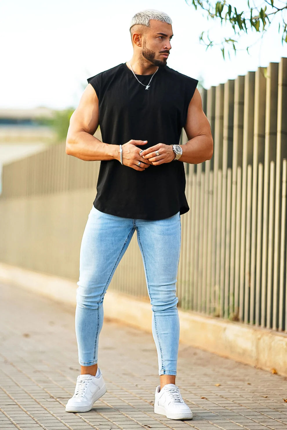 The Leadership Light Blue Skinny Jeans