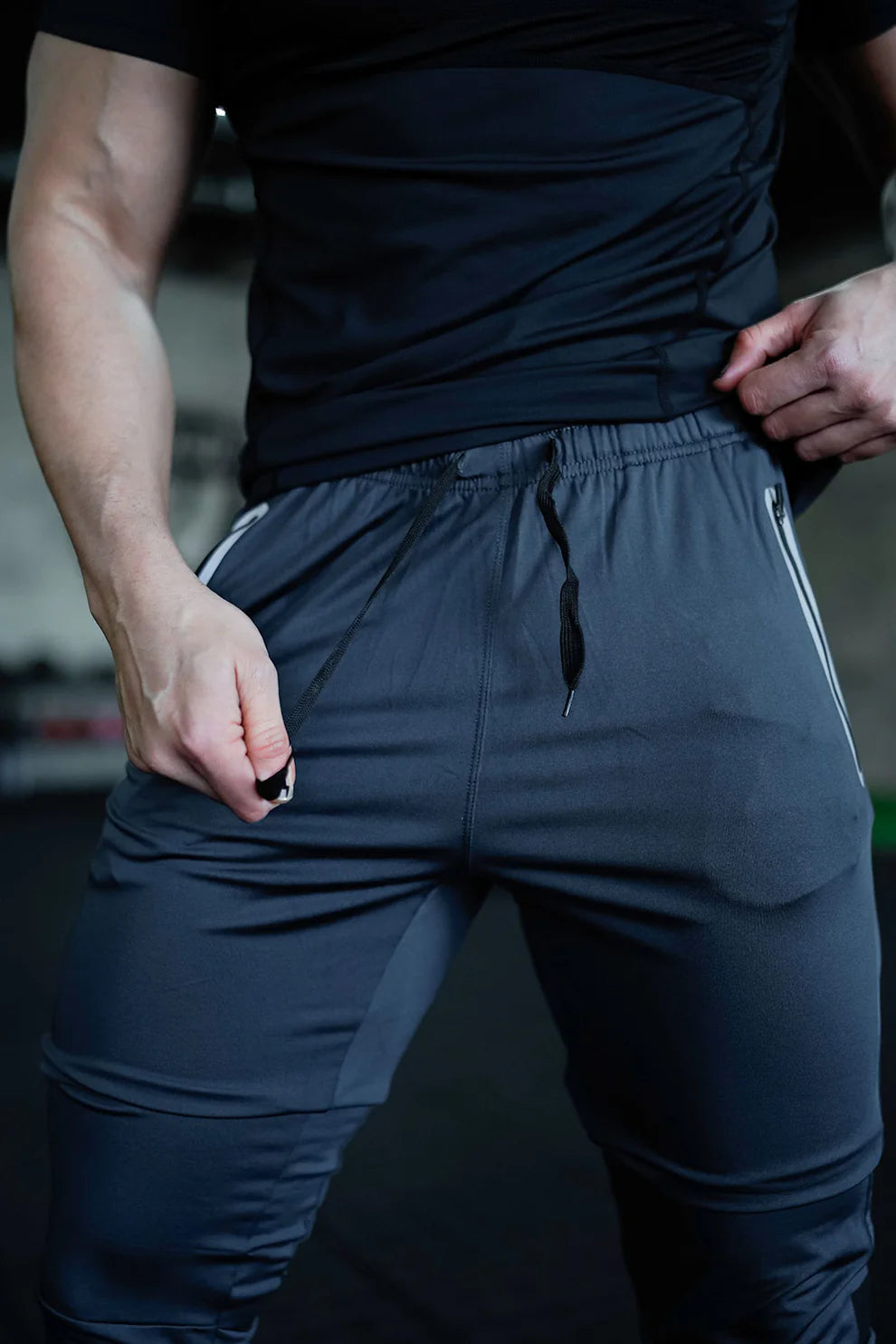 The Leadership Gray Athletic Joggers