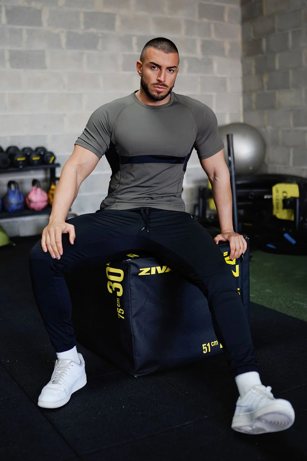 The Leadership Black Athletic Joggers
