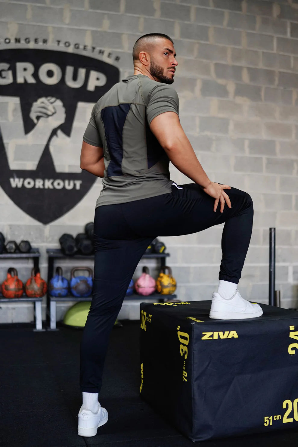 The Leadership Black Athletic Joggers