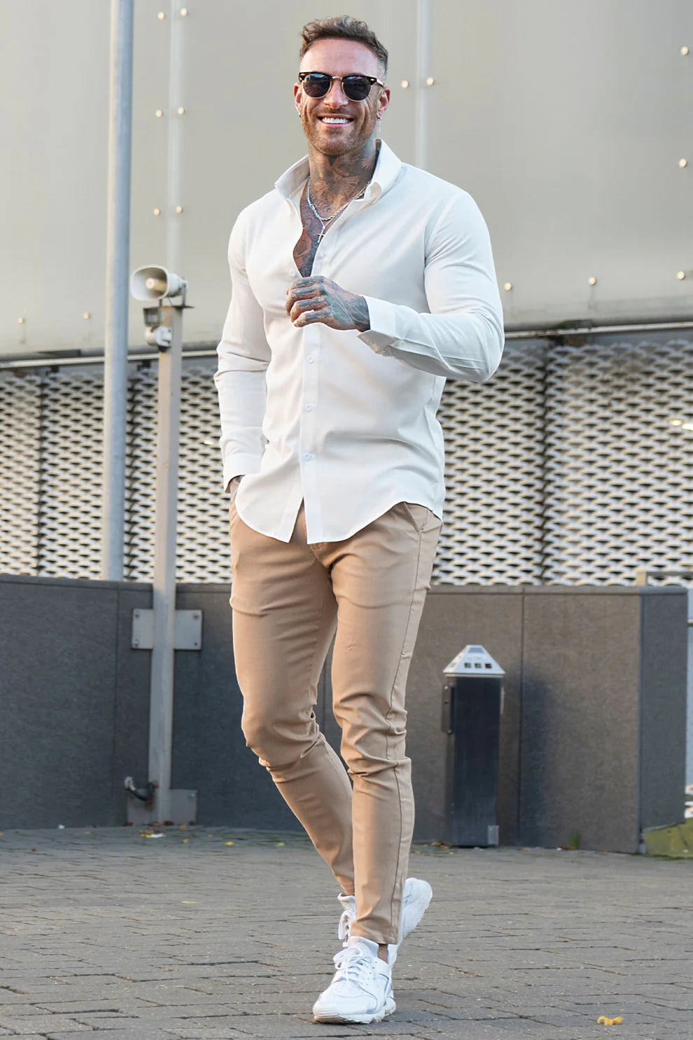The Leadership White Button-Up Shirt