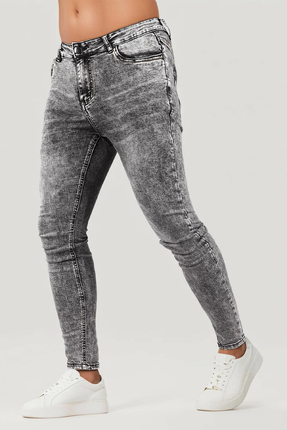 The Leadership Acid Wash Skinny Jeans