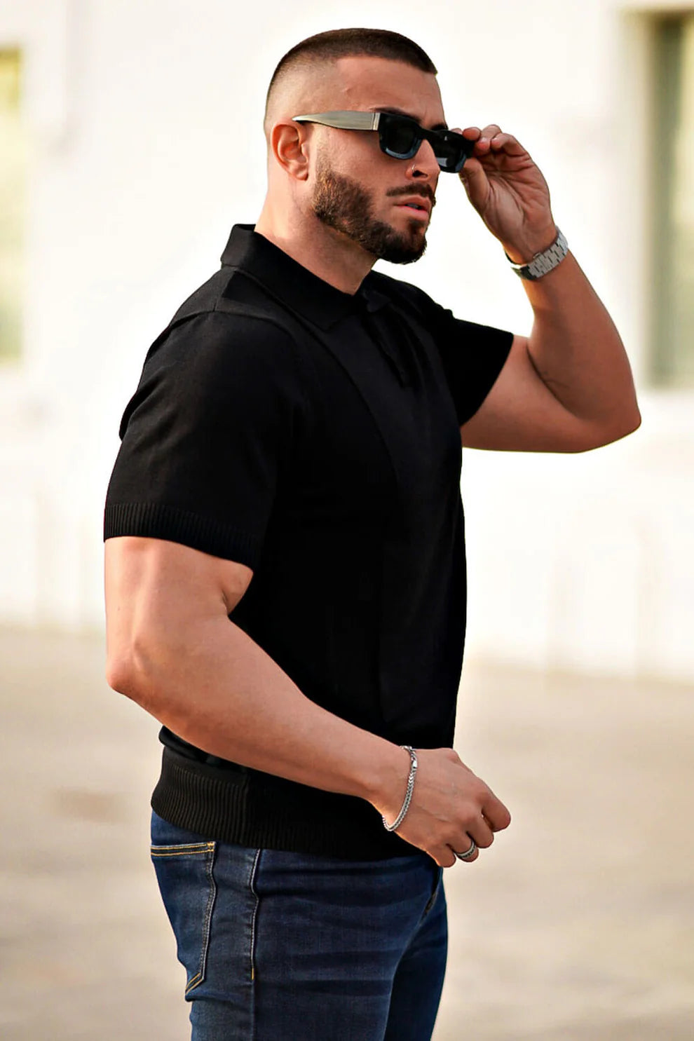 The Leadership Black Polo T-Shirt