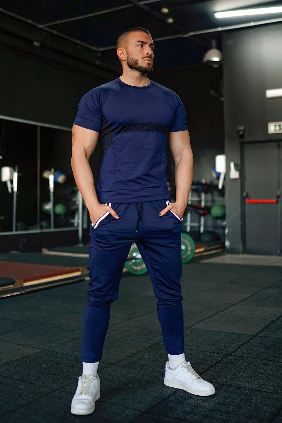 The Leadership Navy Athletic Joggers