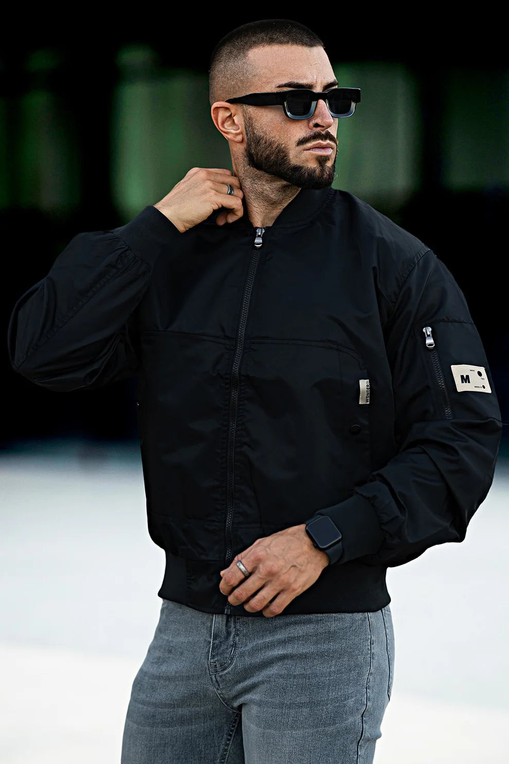 The Leadership Black Lightweight Jacket