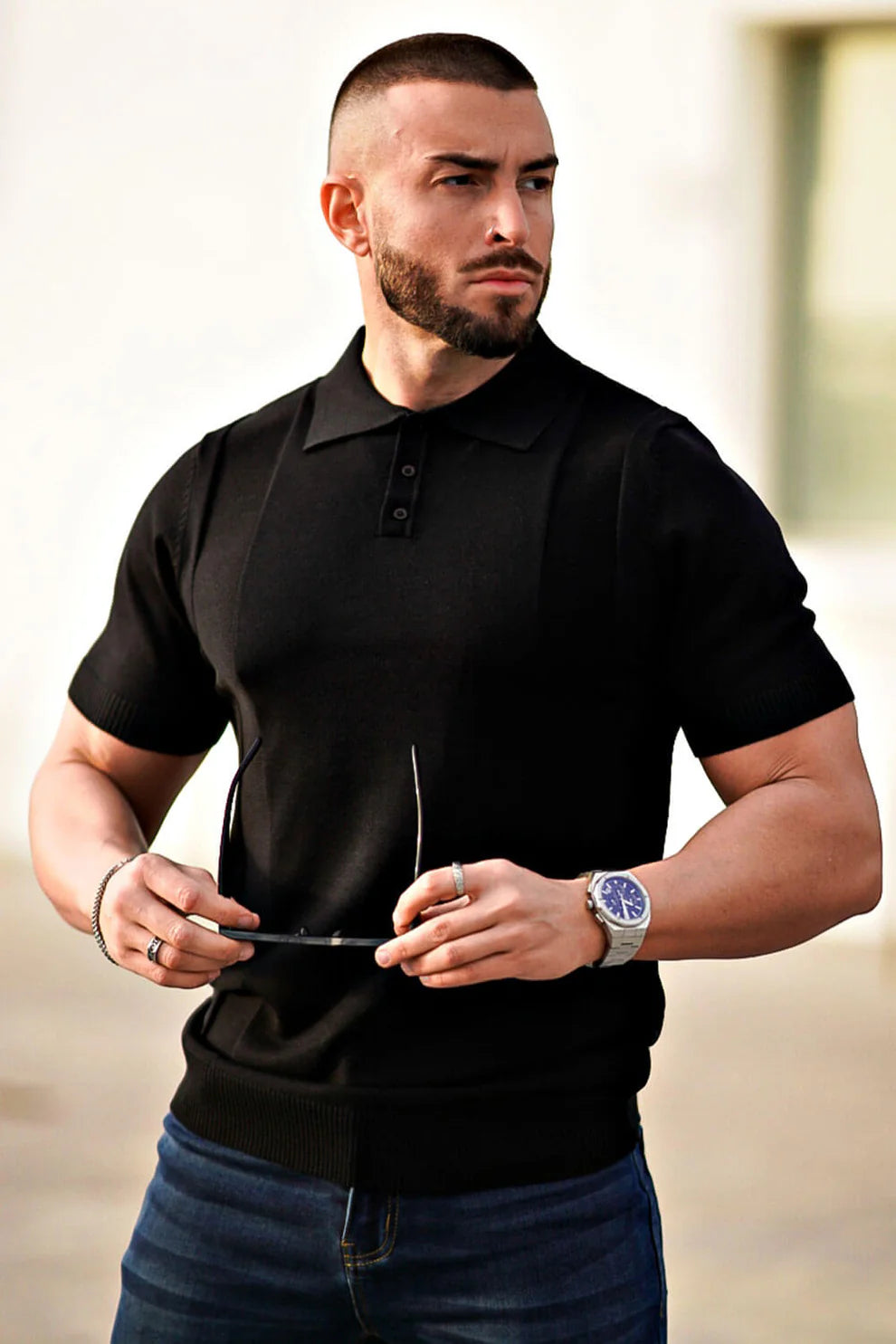 The Leadership Black Polo T-Shirt