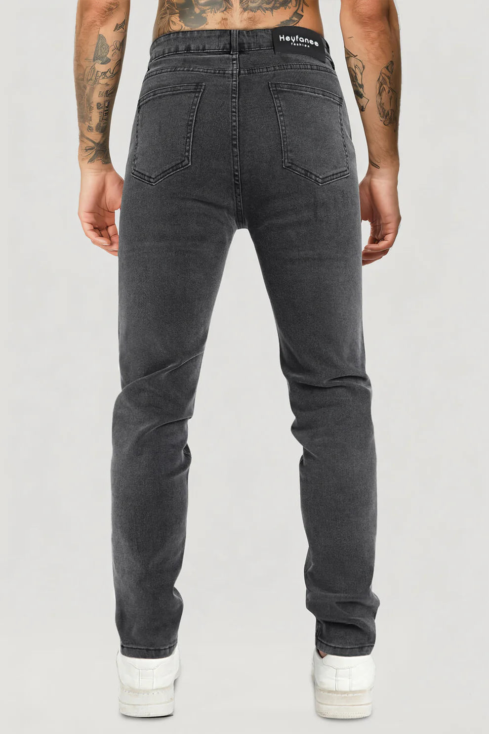 The Leadership Stretch Slim Fit Charcoal Jeans