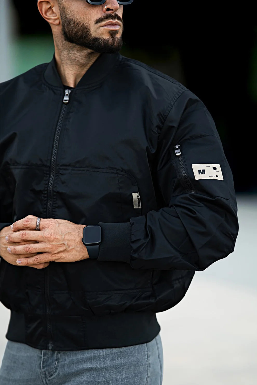 The Leadership Black Lightweight Jacket