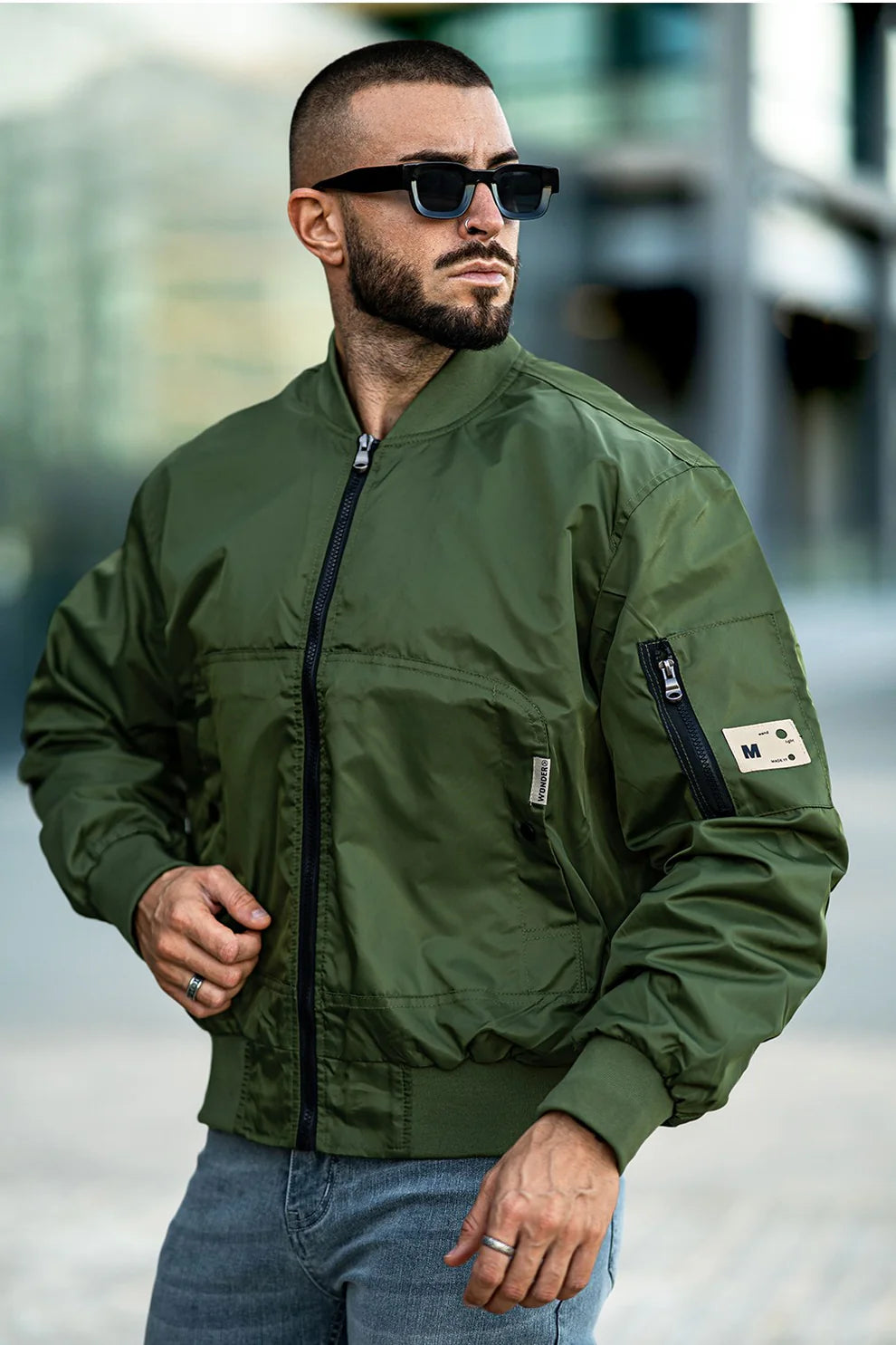 The Leadership Green Lightweight Jacket