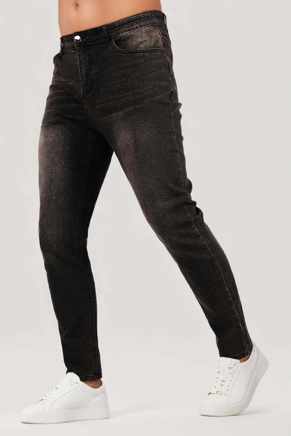 The Leadership Stretch Slim Fit Black Jeans