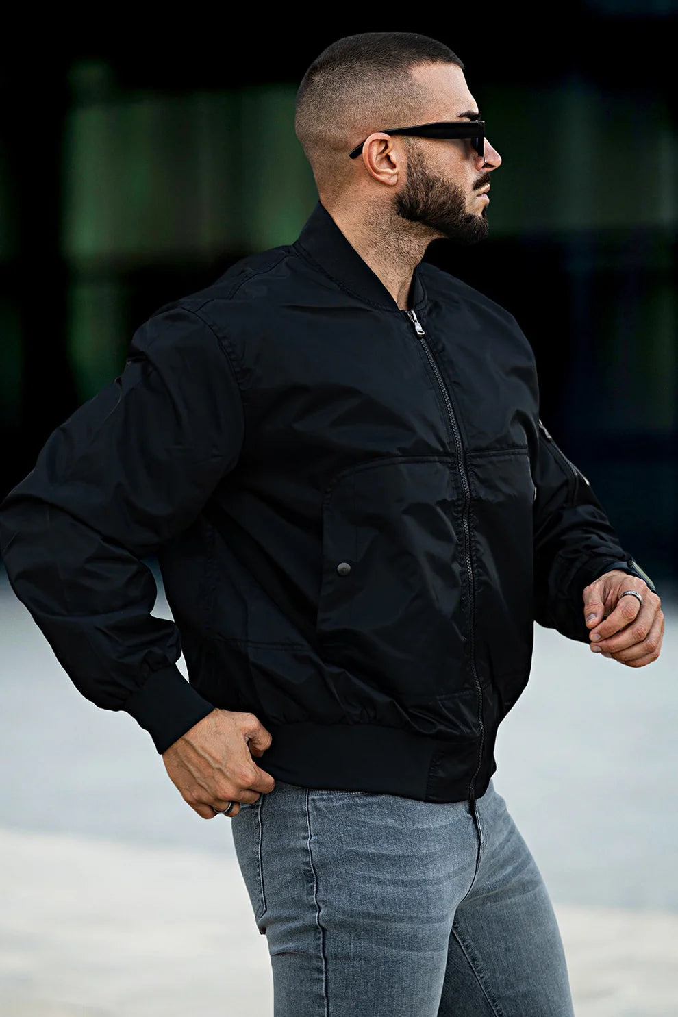 The Leadership Black Lightweight Jacket