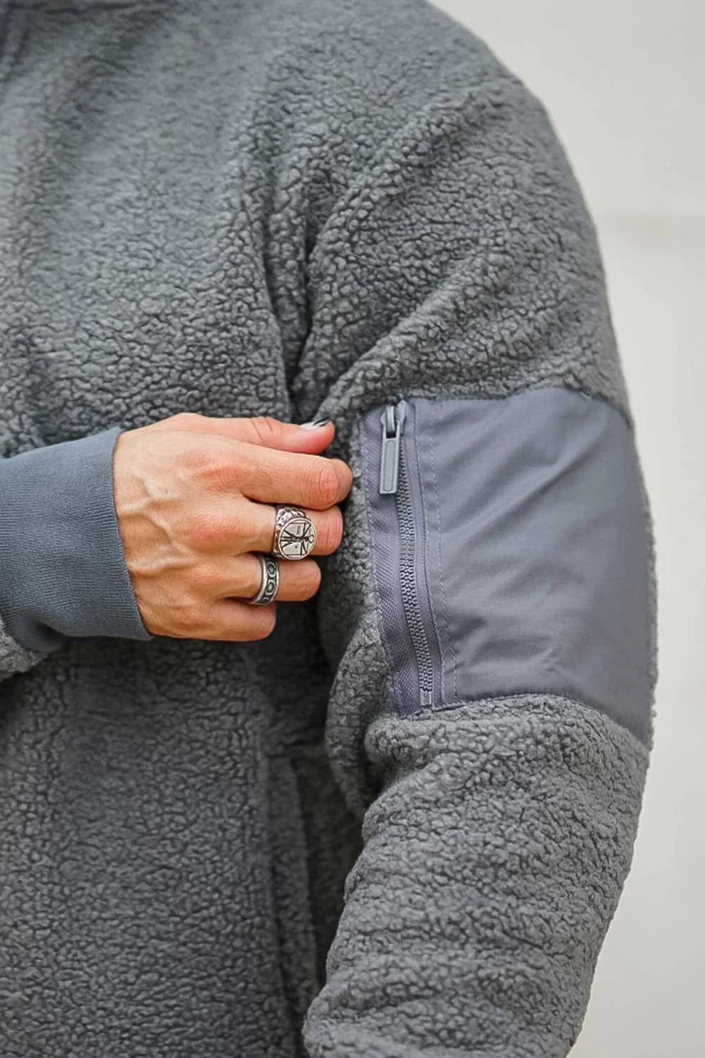 The Leadership Lightweight Gray Winter Coat