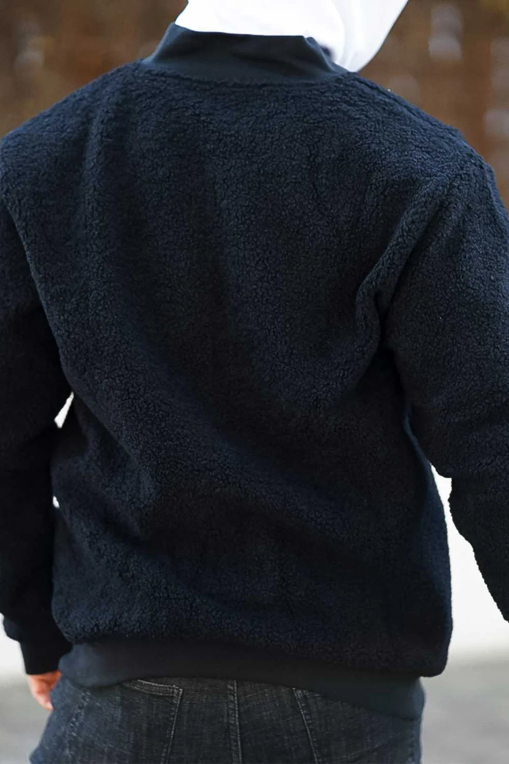 The Leadership Lightweight Black Winter Coat