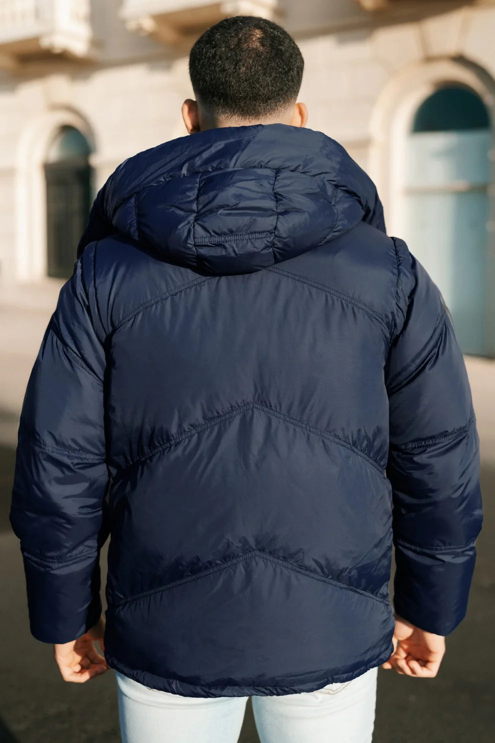 The Leadership Navy Duck Down Jacket