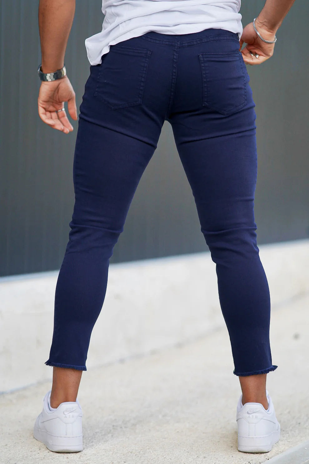 The Leadership Navy Skinny Stretch Jeans