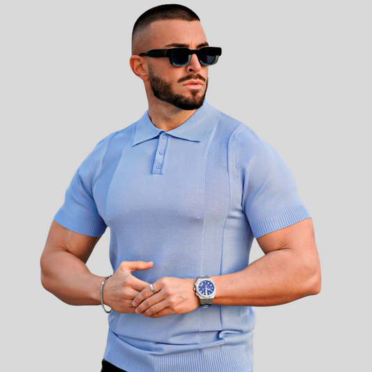 The Leadership Light Blue Polo T-Shirt