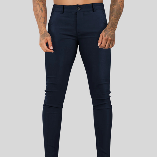 The Leadership Navy Slim-Fit Chinos