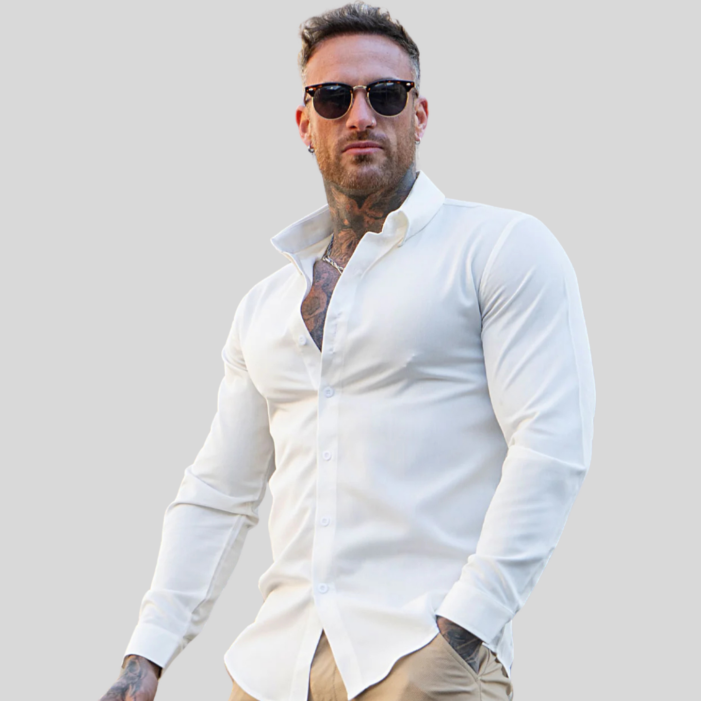 The Leadership Black Button-Up Shirt