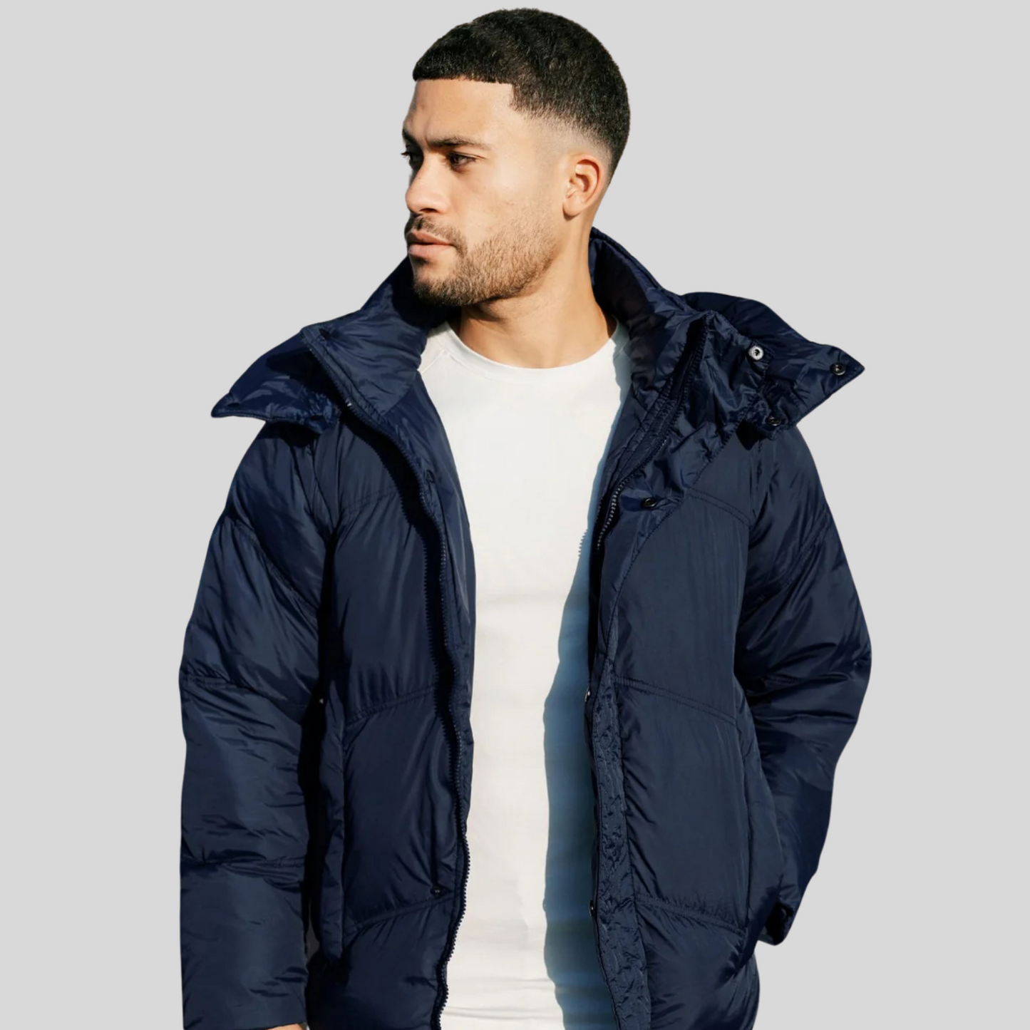 The Leadership Navy Duck Down Jacket