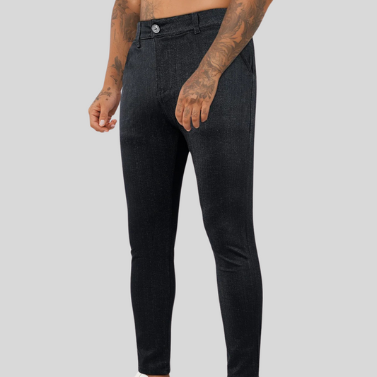 The Leadership Black Skinny Jeans